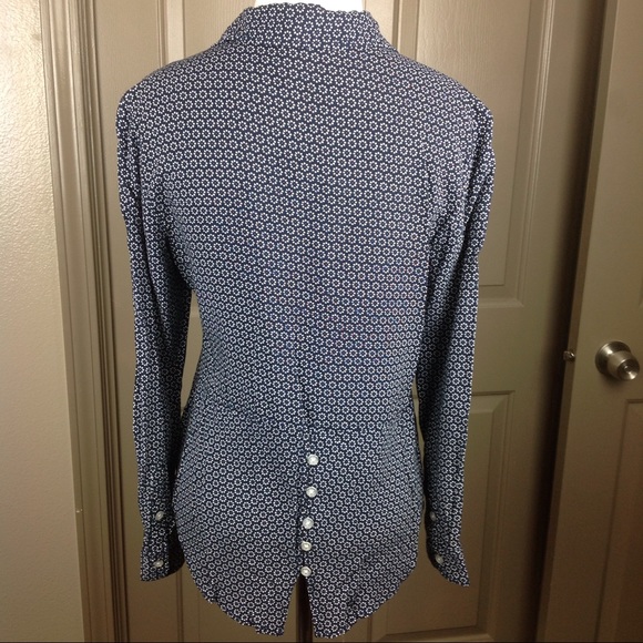 ALC At Last Classics Top S Button Down Floral, - Picture 4 of 5