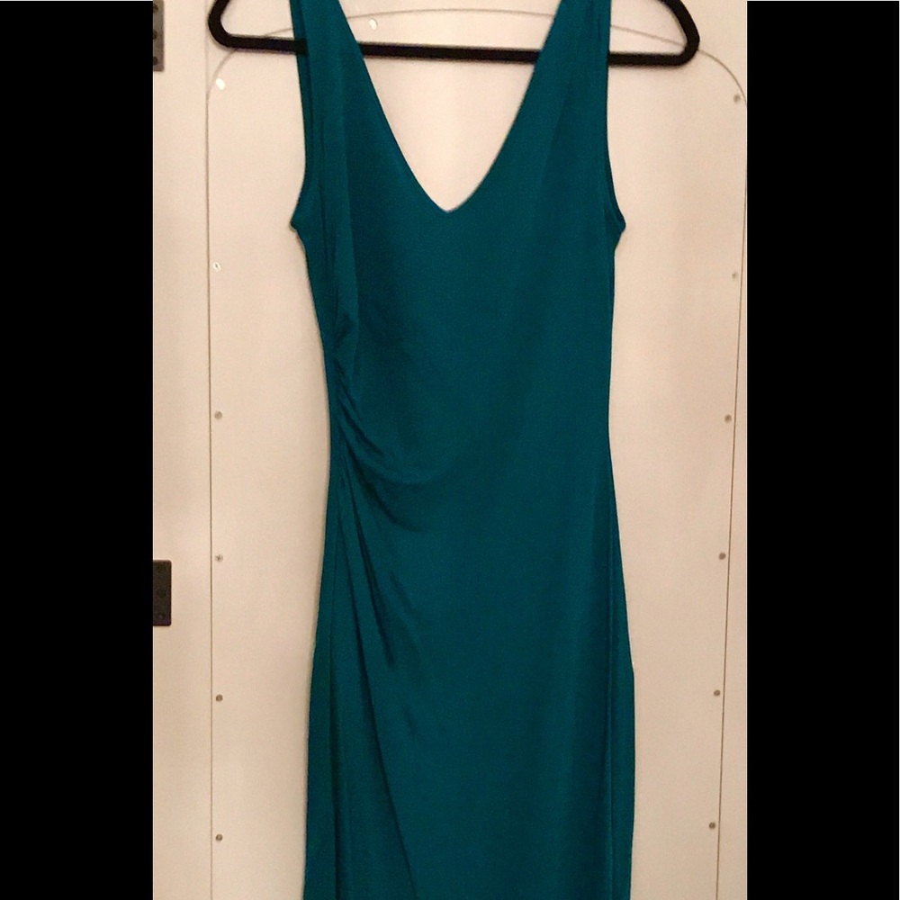 Diane von Furstenberg ruched jersey dress