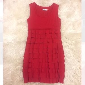 Red Calvin Klein Dress