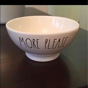 Rae Dunn more please bowl