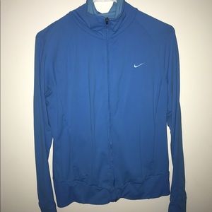 Nike Fit Dry Sports Jacket - Medium Blue