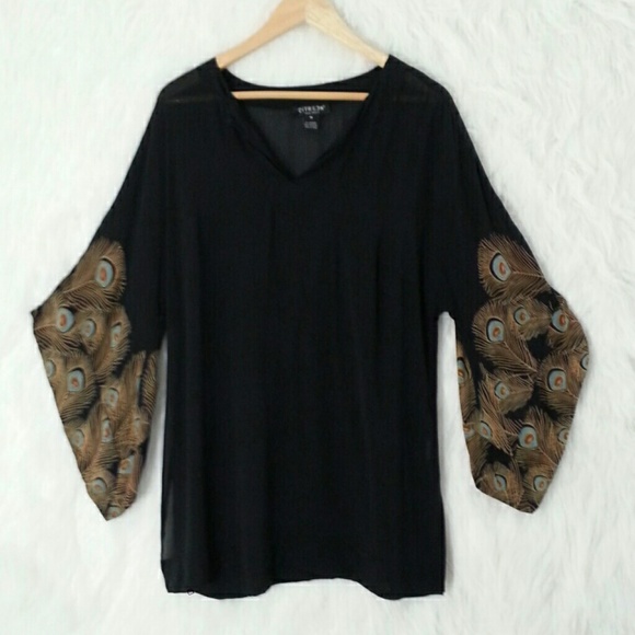 CITRON of Santa Monica Tops - { CITRON } Silk Tunic Blouse - NWOT