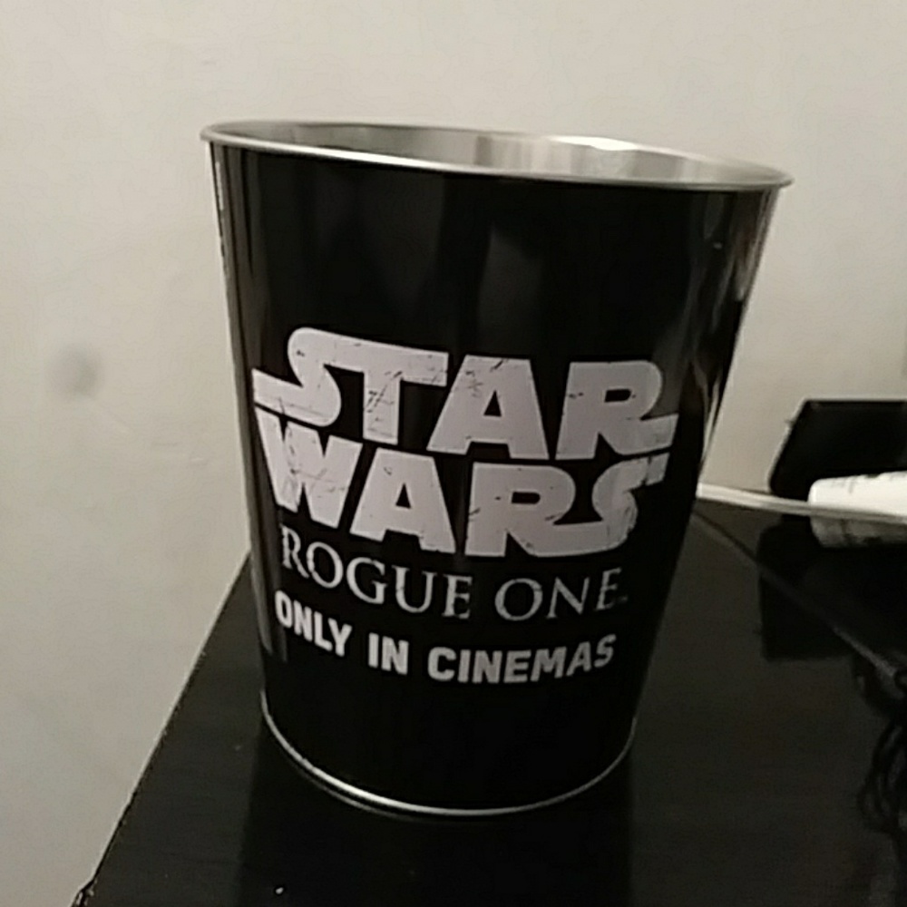 Star Wars Rogue One Collectors Popcorn Tin