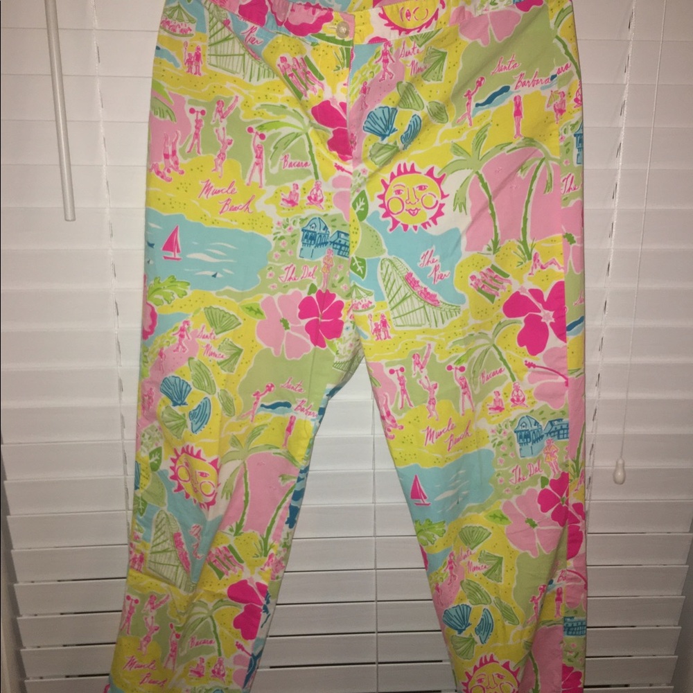 2004 size 10 lily Capri pants vguc HTF