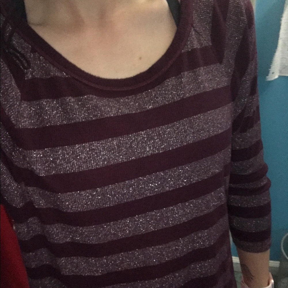 American eagle 3/4 sleeve length top