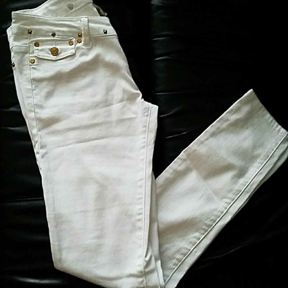 Arden B - Skinny white jeans