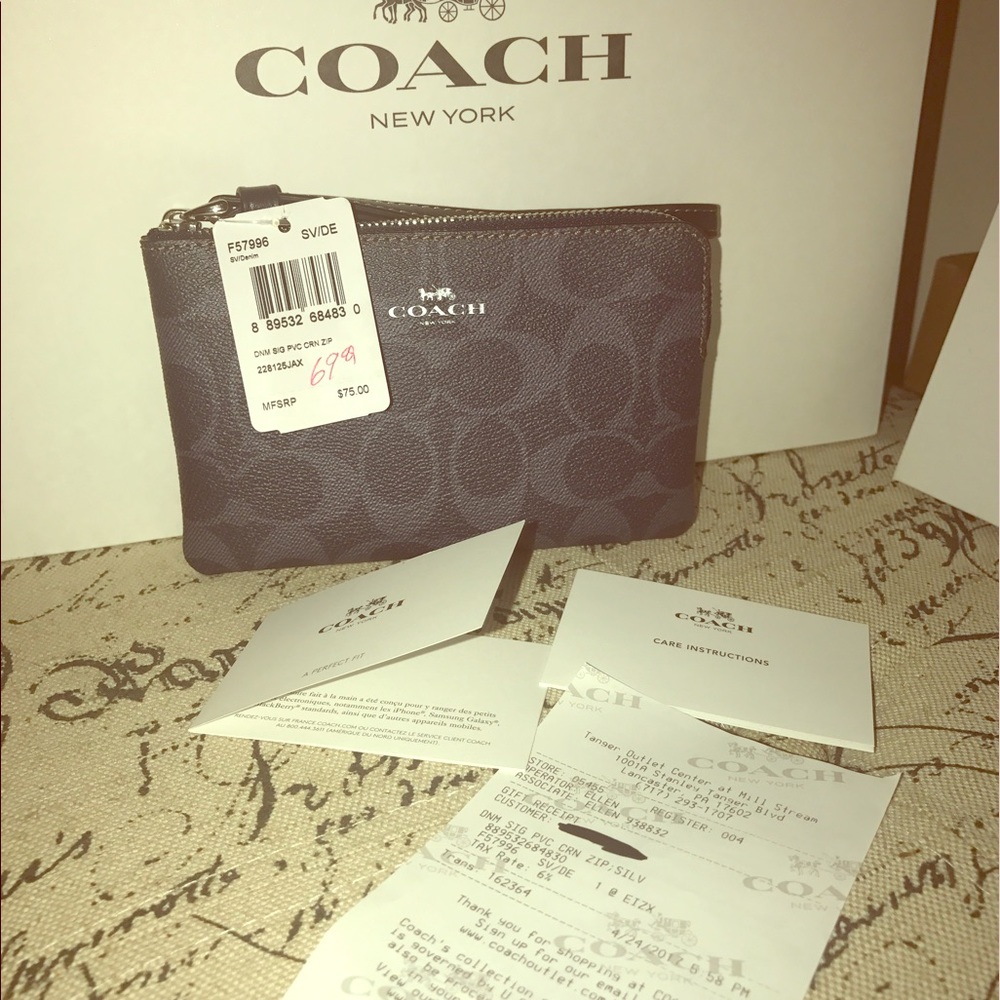 Coach wristlet