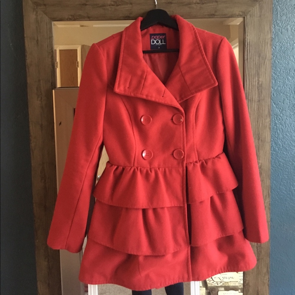Cute red coat