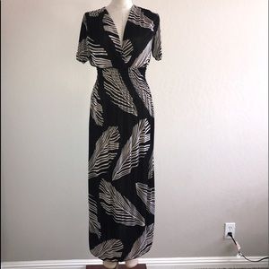 1990's Vintage Tropical Maxi Dress -Wm Sz: S/M