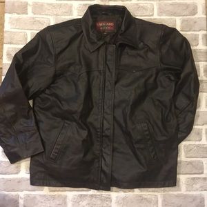Saguaro Brown Leather Jacket