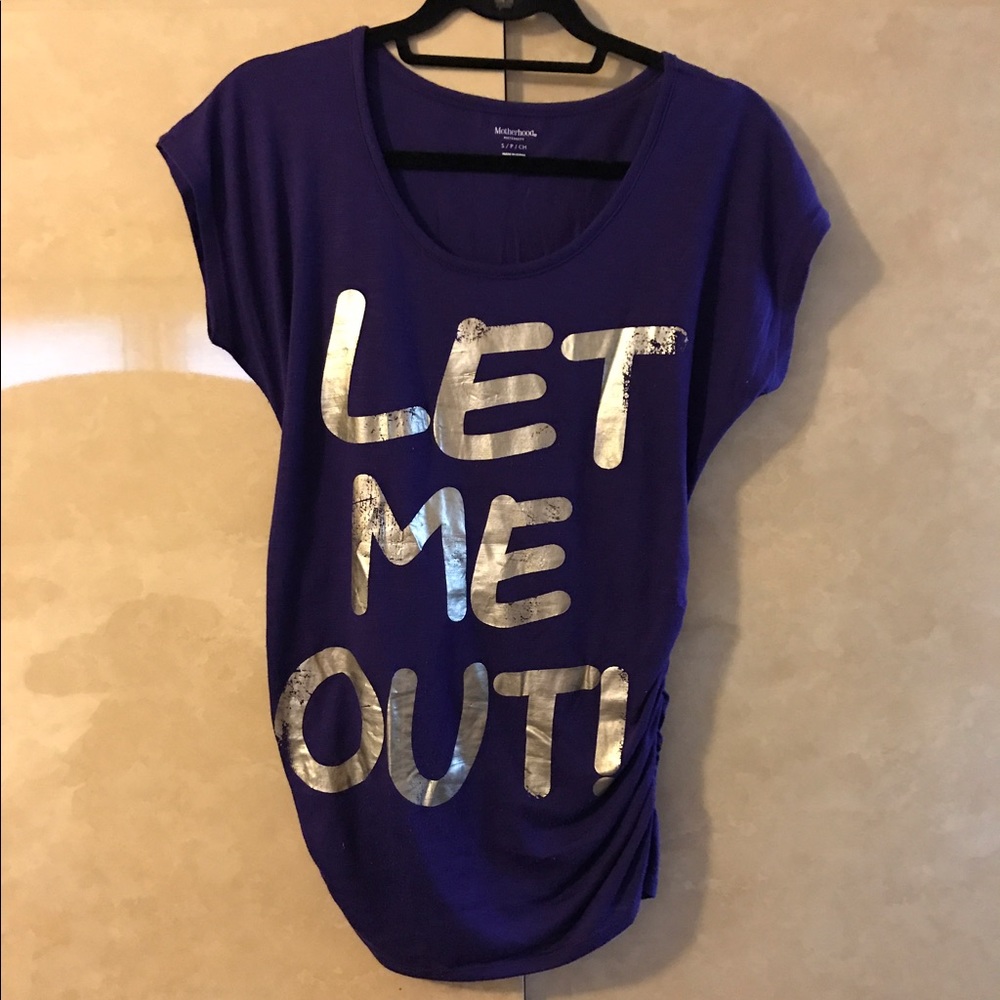 Motherhood Maternity adorable shirt