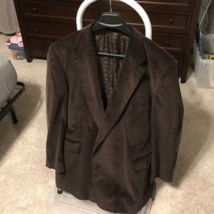 Stafford Brown Cordouroy Jacket 52 Reg