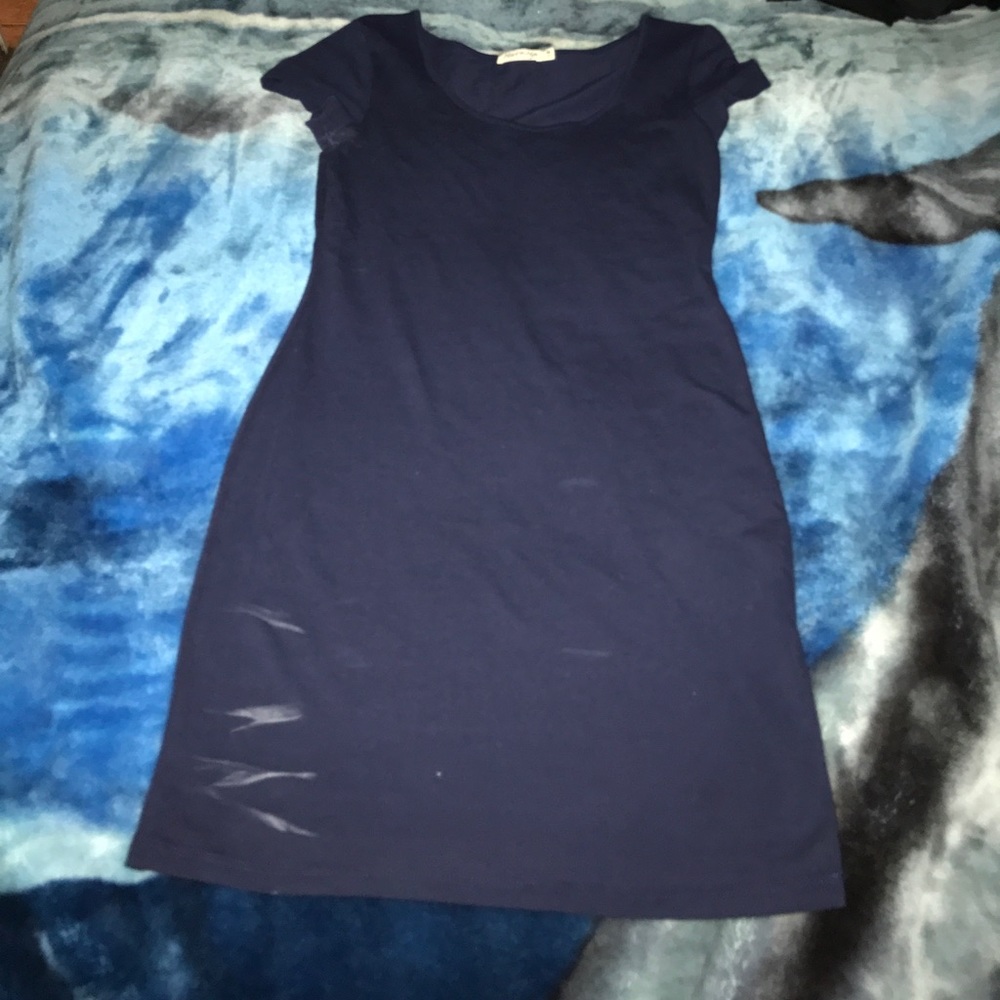 Blue dress