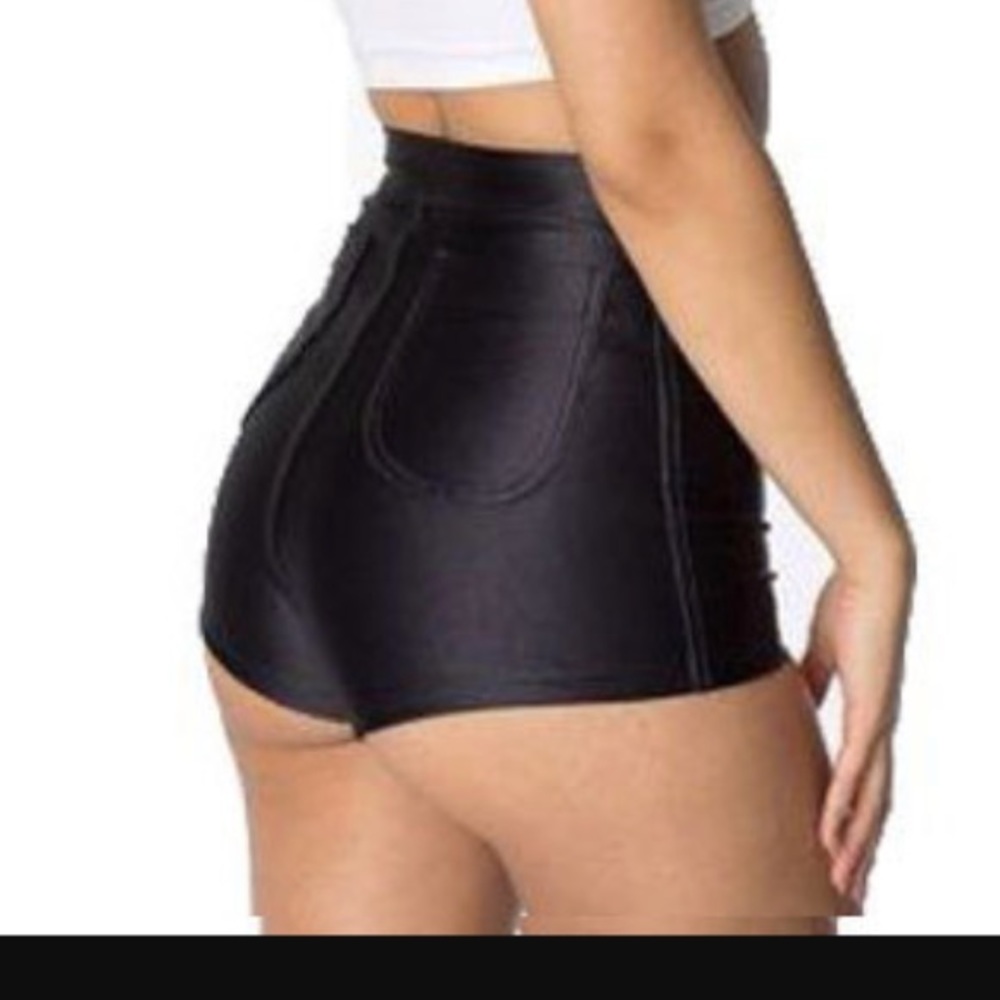 American Apparel High Waisted Disco Short