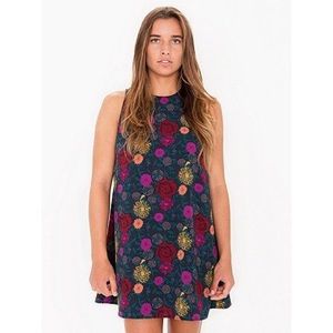 American Apparel Printed Dakota Mini Dress