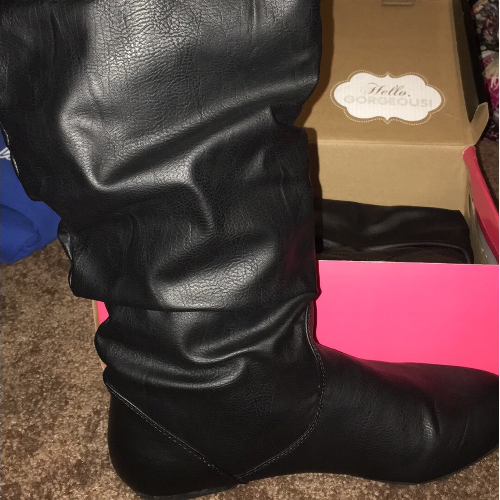 Knee high boots