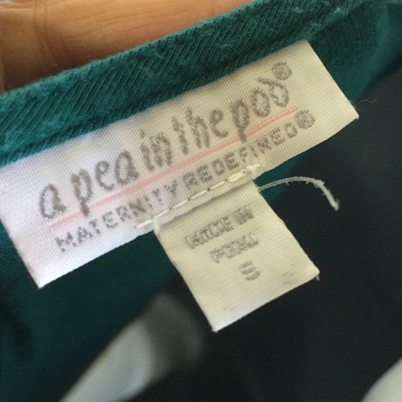 A Pea in the Pod Tops - Pea in the pod maternity teal top size small A Pea in the Pod Tops - Pea in the pod maternity teal top size small