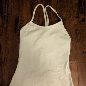 Lululemon power y tank white 2