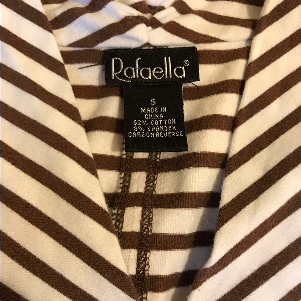 💎 3 for $25 Rafaella Striped Top - Picture 2 of 4