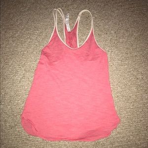 Pink Strappy Workout Tank