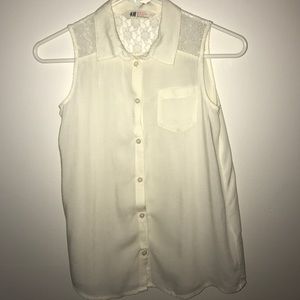H&M button up blouse