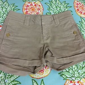 Tory Burch Khaki Shorts size 26