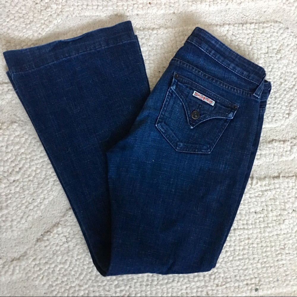 Hudson Boot Cut Dark Denim Jeans Size 28