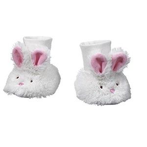 Ganz Baby Plush Bunny Slippers 0-12 Months