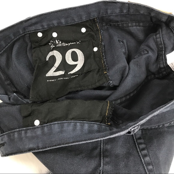 One teaspoon navy ripped distressed jeans - Picture 5 of 6