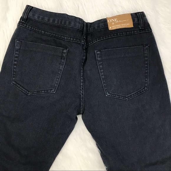 One teaspoon navy ripped distressed jeans - Picture 6 of 6