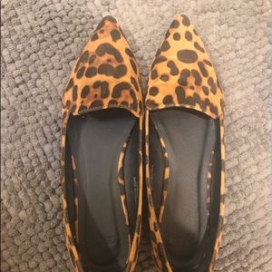 Asos leopard print flats