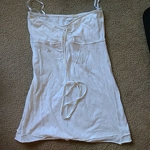Summer white halter Top