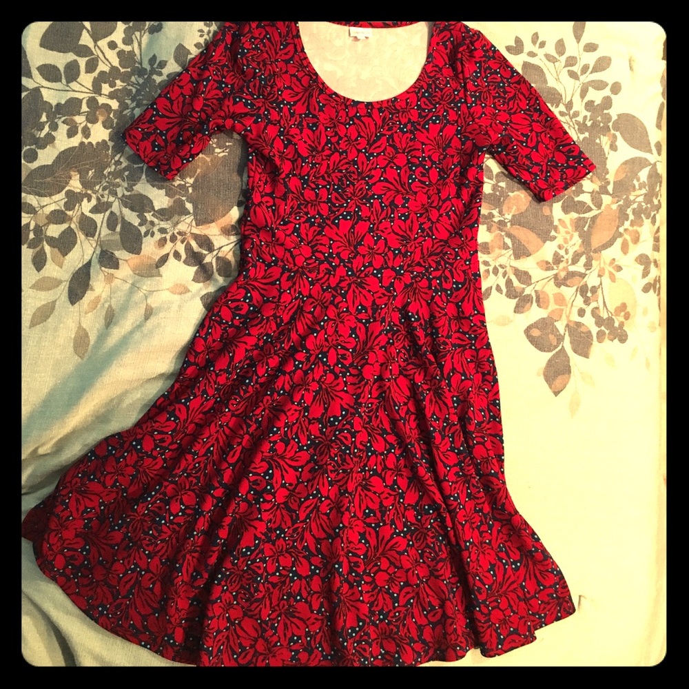 LuLa Roe Nicole women's XL dress