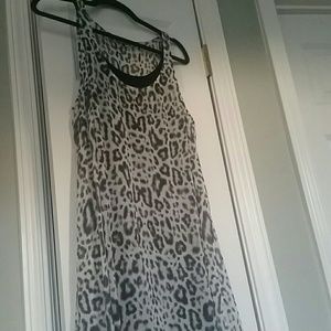 Express Leopard Print dress