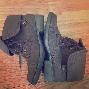Brown Combat Boots