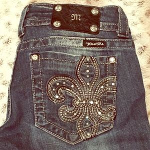 Miss Me boot cut jean size 27