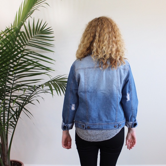Embroidered Denim Jacket - Picture 4 of 6