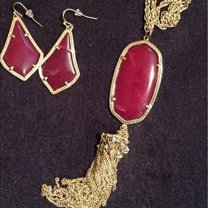 ⚡️Flash SALEKendra Scott Maroon Jade Rayne/ Alex