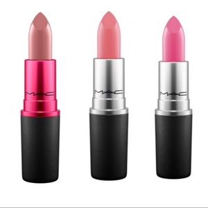 MAC lipstick bundle. A93, A73 and A83 💋💄