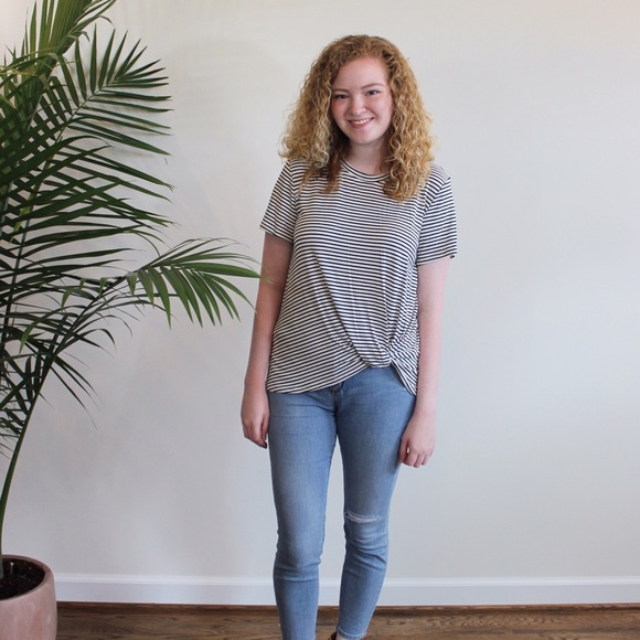 Striped Knot Tee - Picture 4 of 4