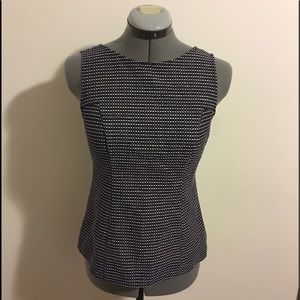 Banana Republic Mad Men Collection Peplum Top