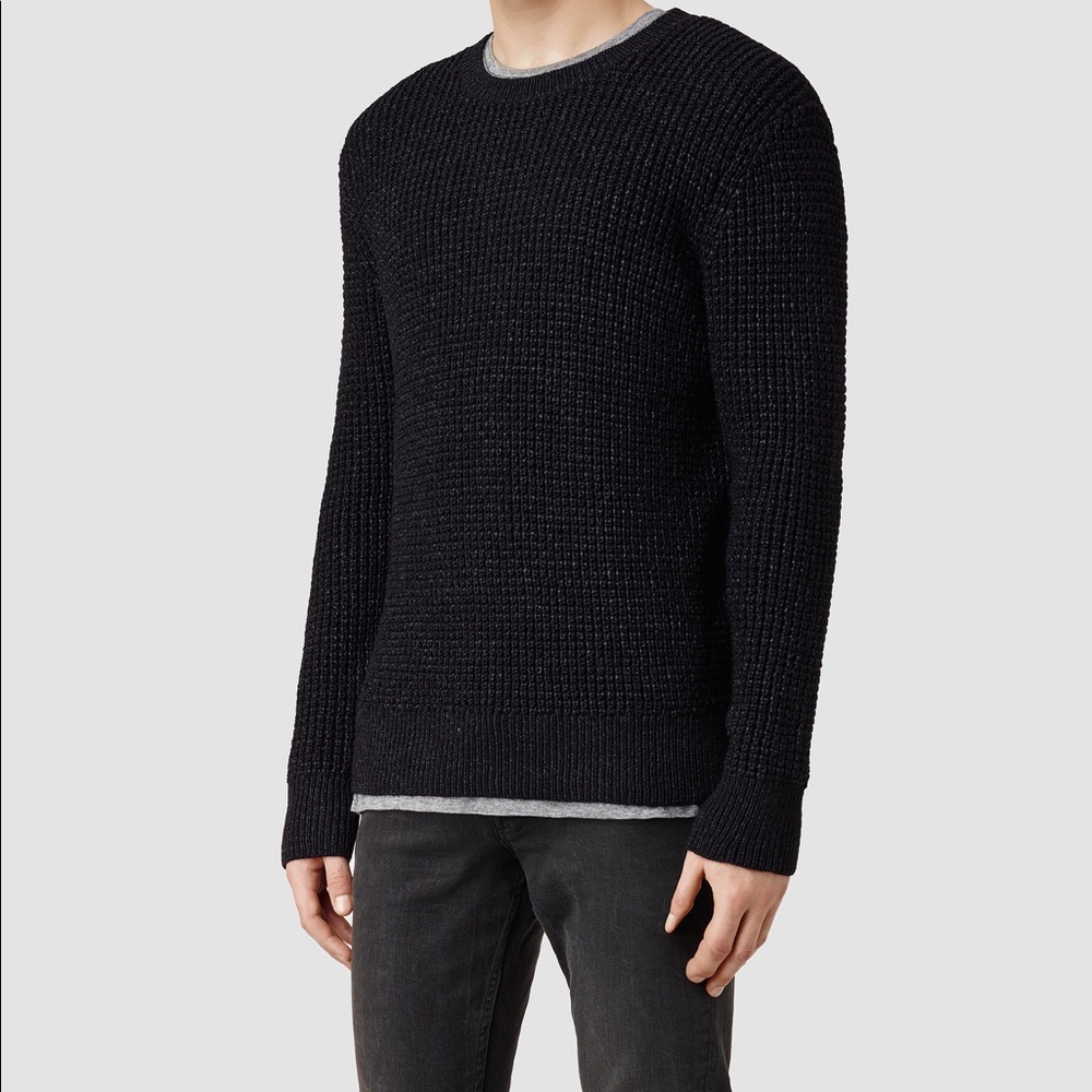 All Saints round crew neck sweater XXL