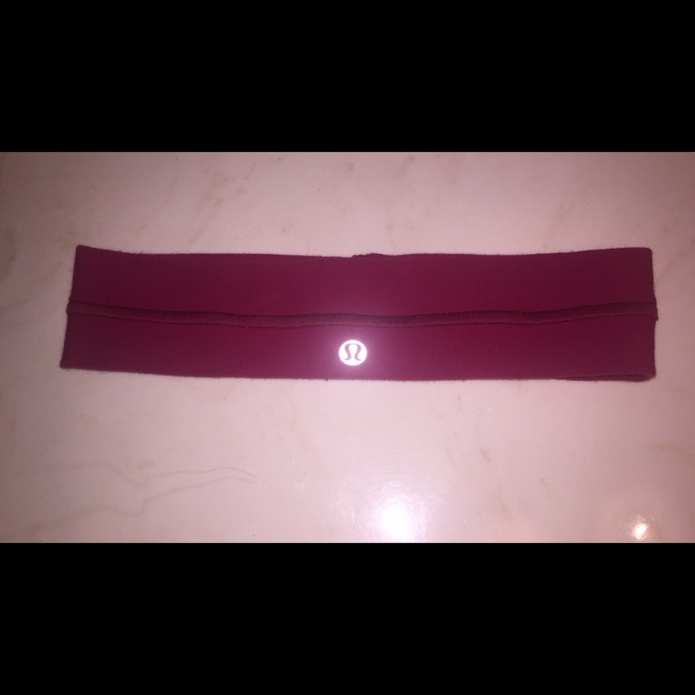 Maroon Lululemon Headband