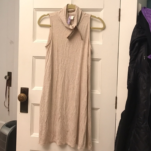 NWT Francesca's Cream Dress - Picture 2 of 4