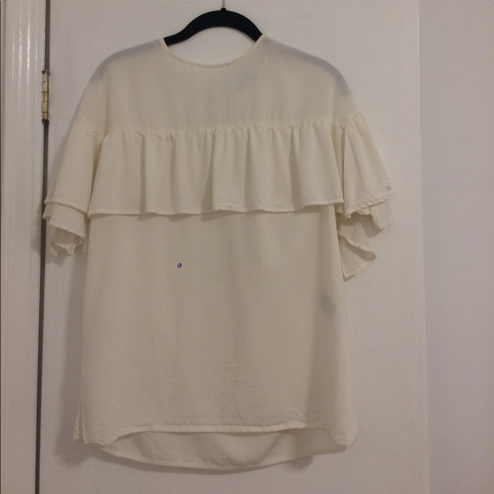 White Flaunce Top/ &other stories