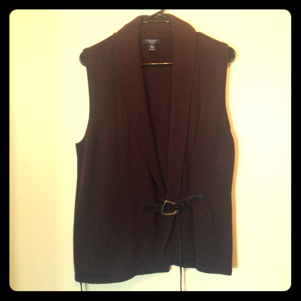 Chaps vintage style vest
