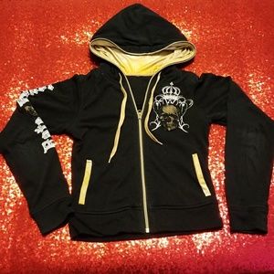 🔴 3 for $15 SALE. 💀Skull Zipper hoody☠