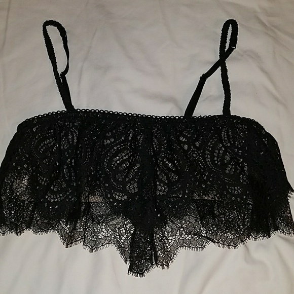 NWT VICTORIA'S SECRET VS flouncy bralette bandeau - Picture 2 of 5