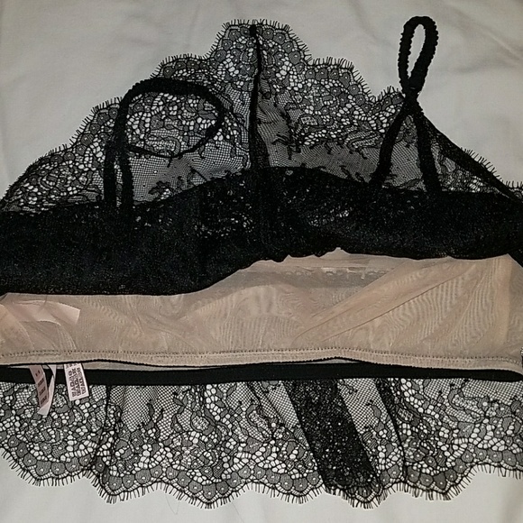 NWT VICTORIA'S SECRET VS flouncy bralette bandeau - Picture 4 of 5