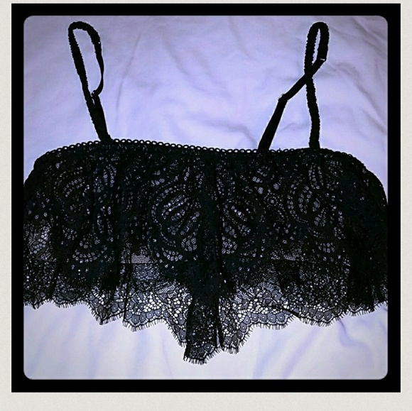 NWT VICTORIA'S SECRET VS flouncy bralette bandeau - Picture 5 of 5